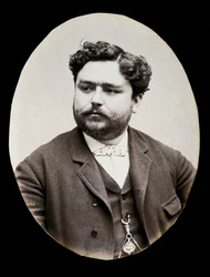 Porträtt av Isaac Albeniz