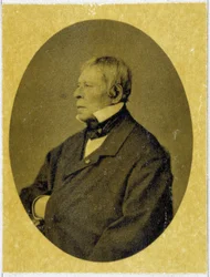 Porträtt av Jean Auguste Dominique Ingres (1780 - 1867) 1841.