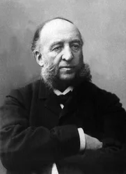 Porträtt av Jules Ferry (1832-1893), fransk politiker.