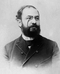 Porträtt av Leon Bourgeois (1851-1925), fransk politiker.