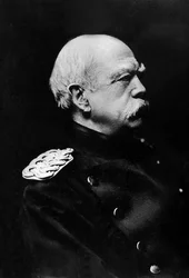Porträtt av Otto Eduard Leopold von Bismarck (1815-1890), förbundskansler i Preussen och det tyska riket.