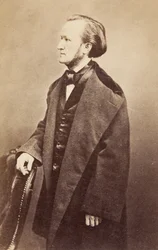 Porträtt av Richard Wagner, omkring 1860-talet