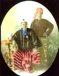 Burmas premiärminister Kinwun Mingyi U Kaung, ca 1890-talet (foto)
