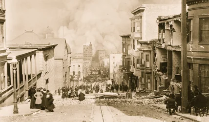 Jordbävning och brand i San Francisco