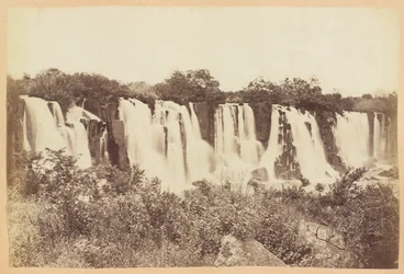 Umgeni Falls, Natal-provinsen, Sydafrika, 1882 ca