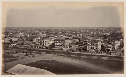 "Utsikt från Ochterlony-monumentet", Calcutta