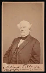 Porträtt av Millard Fillmore 1800-1874, 4 januari 1870.