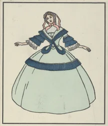 Biedermeiermode, 1908.