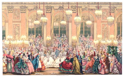 En maskeradbal, 1885.