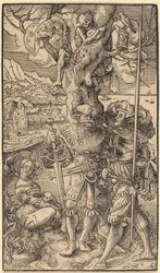 Två legosoldater och en kvinna, 1524.