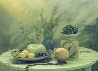 Vintage-stillbild från köket