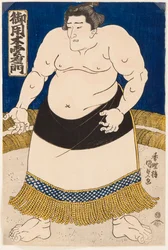 Po RT kom t zu tuu r Desmo Goyogi Unemon. Kunisada Utagawa (1786-1865)