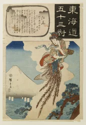 Femtio tre par längs Tōkaidō-vägen