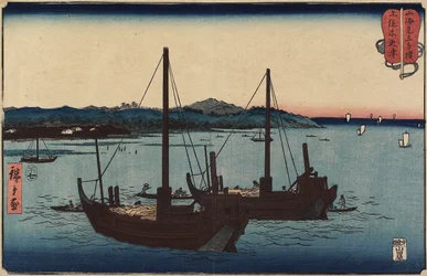 Kisarazu i Kazusa-provinsen, juli 1858