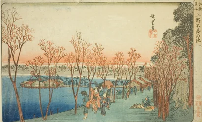Shinobazu Pond vid Kami no Shinobazu Pond, från Teseries