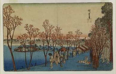 Shinobazu-dammen i Ueno