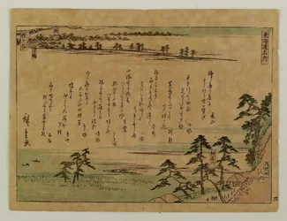 Berömda platser längs Tōkaidō