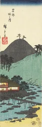Byn To_nosawa i Hakone, februari 1854