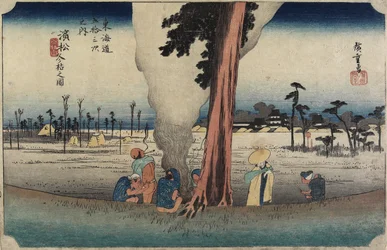 Vinterscen, Hamamatsu, ca. 1833
