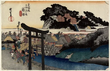 Yugyo_jime, Fujisawa, ca. 1833