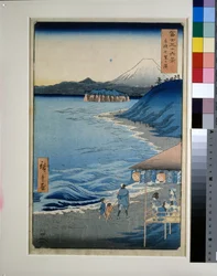 Seven-mile Beach i Sagami-provinsen