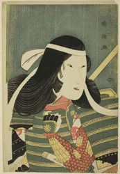 Iwai Kumesaburo i rollen som Lady Tomoe