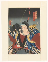 Sotogahama no Nambei med rosett på ryggen