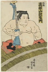 Brottaren Takaneyama Seiemon från Higo-stallet, 1830-1844