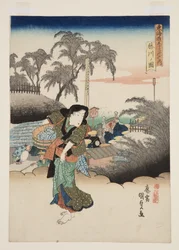 Vy över Fujikawa (figur av Fujikawa)