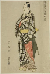 Koraiya: Ichikawa Komazo är bra, från serien "Portraits of ac and rs on stage"