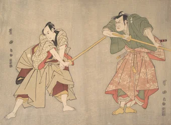 Scen från ett oidentifierat drama, ca. 1800.