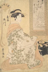 Takigawa från Ogiya Pleasure House, tidigt 1800-tal.