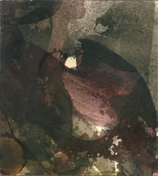Mörk organisk abstrakt
