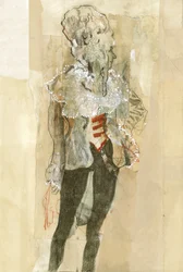 Elegant barockfigur