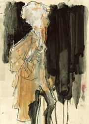 Elegant modeskiss