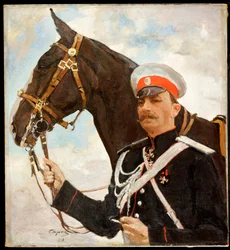 Porträtt av prins Felix Felixovich Iussopov, greve Sumarokov-El"ston,