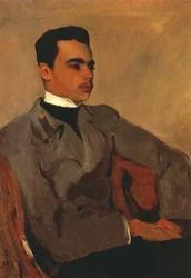 Porträtt av prins Nikolai Yusupov, greve Sumarokov-Elston 1883-1908, 1903