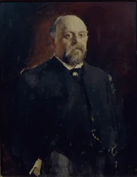 Porträtt av Sava Mamontov 1841-1918, 1890
