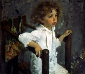 "Porträtt av Mika Morosov", 1901.