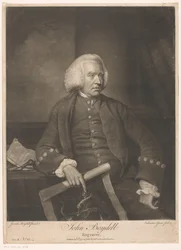 Porträtt av John Boydell John Boydell (titel på objekt)