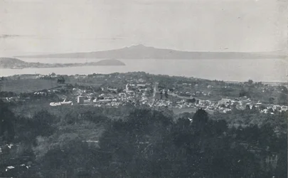 Aucklands hamn, 1924
