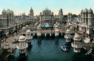 Hedersgården, Kejserliga internationella utställningen, London, 1909.