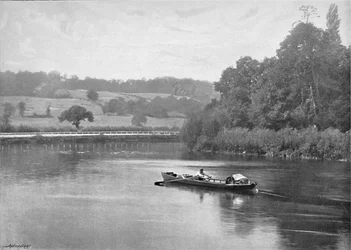 Themsen vid Runnymede, c1896