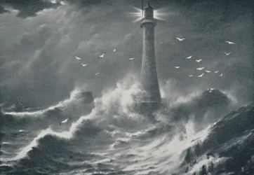 Eddystone fyr, 1910