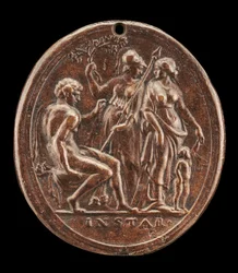 Herkules mellan Minerva och Venus.