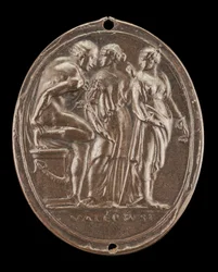 Orestes släppt från furierna, troligen 1520-talet, före 1540.