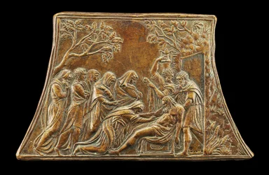 Gravläggningen.
