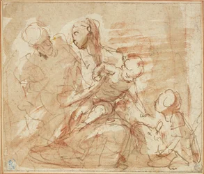 Helig familj med spädbarnet Saint John