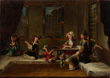Kvinnors broderi, 1730-tal