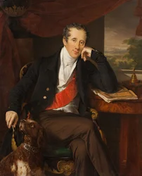Porträtt av greve Nikita Petrovitj Panin 1770-1837, 1830-talet.